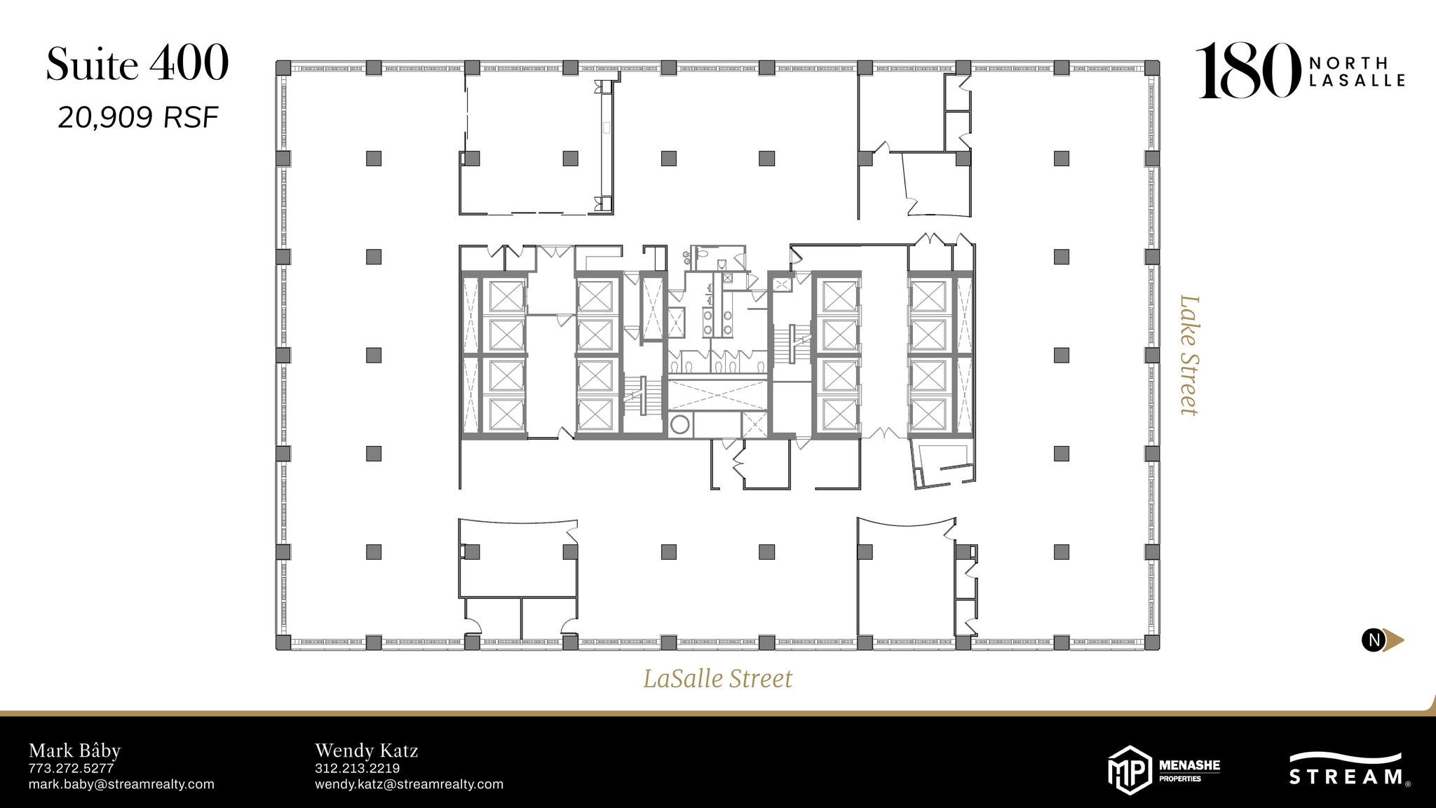 180 N LaSalle St, Chicago, IL for lease Floor Plan- Image 1 of 6