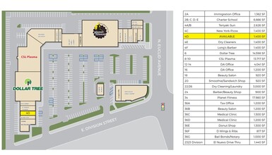 2-36 N Euclid Ave, National City, CA for lease Site Plan- Image 1 of 1