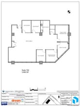 50 Burnhamthorpe Rd W, Mississauga, ON for lease Floor Plan- Image 1 of 1