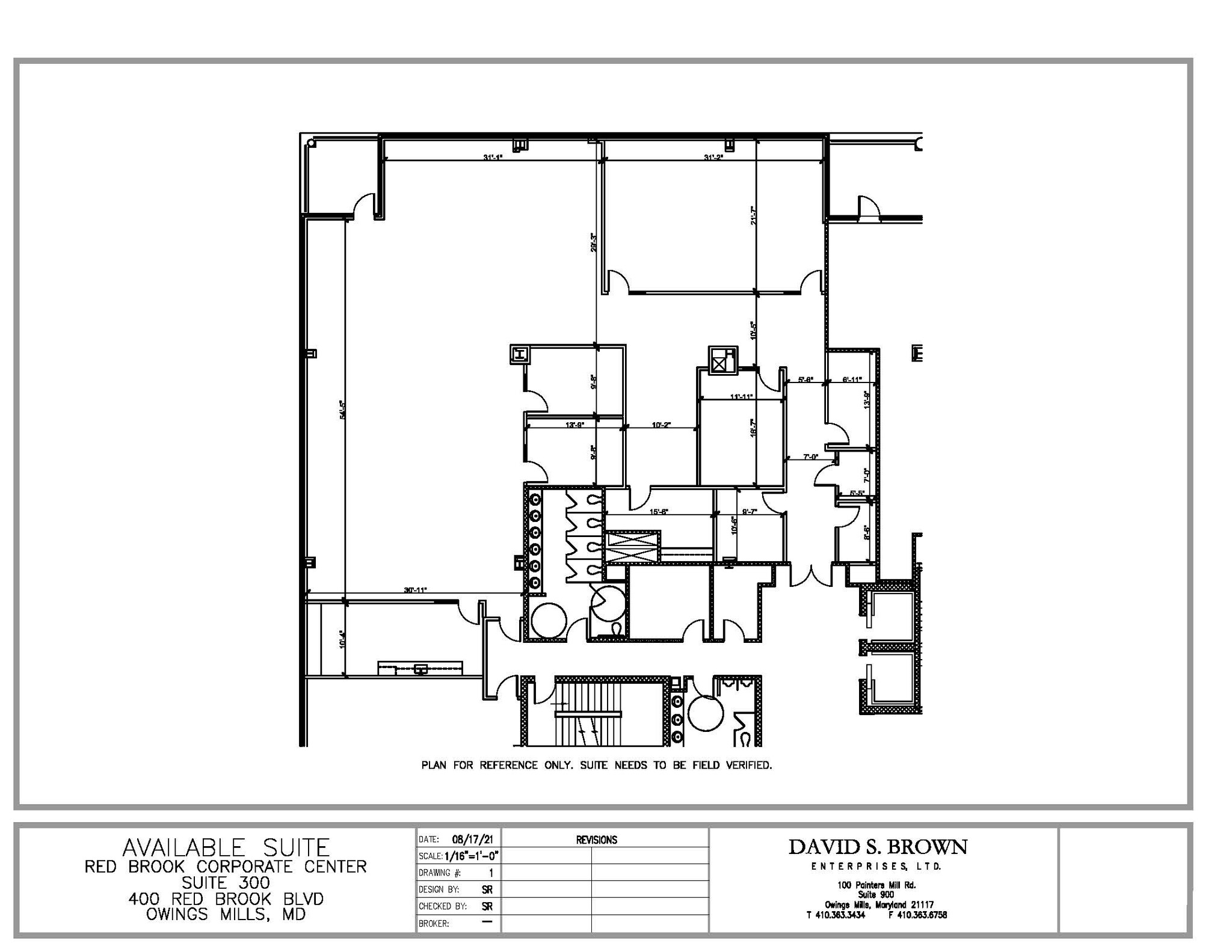 600 Red Brook Blvd, Owings Mills, MD for lease Floor Plan- Image 1 of 1