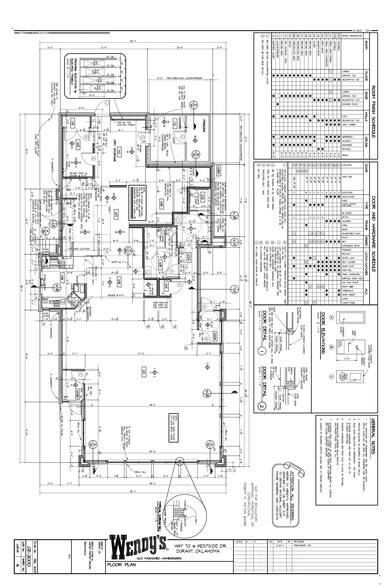 2420 W Main St, Durant, OK for lease - Floor Plan - Image 2 of 3