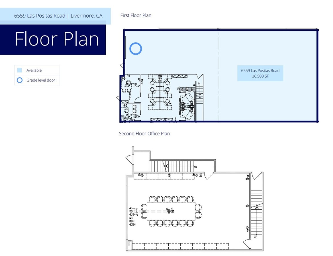 6551-6589 Las Positas Rd, Livermore, CA 94551 - Unit 6559 - - Floor Plan - Image 1 of 1