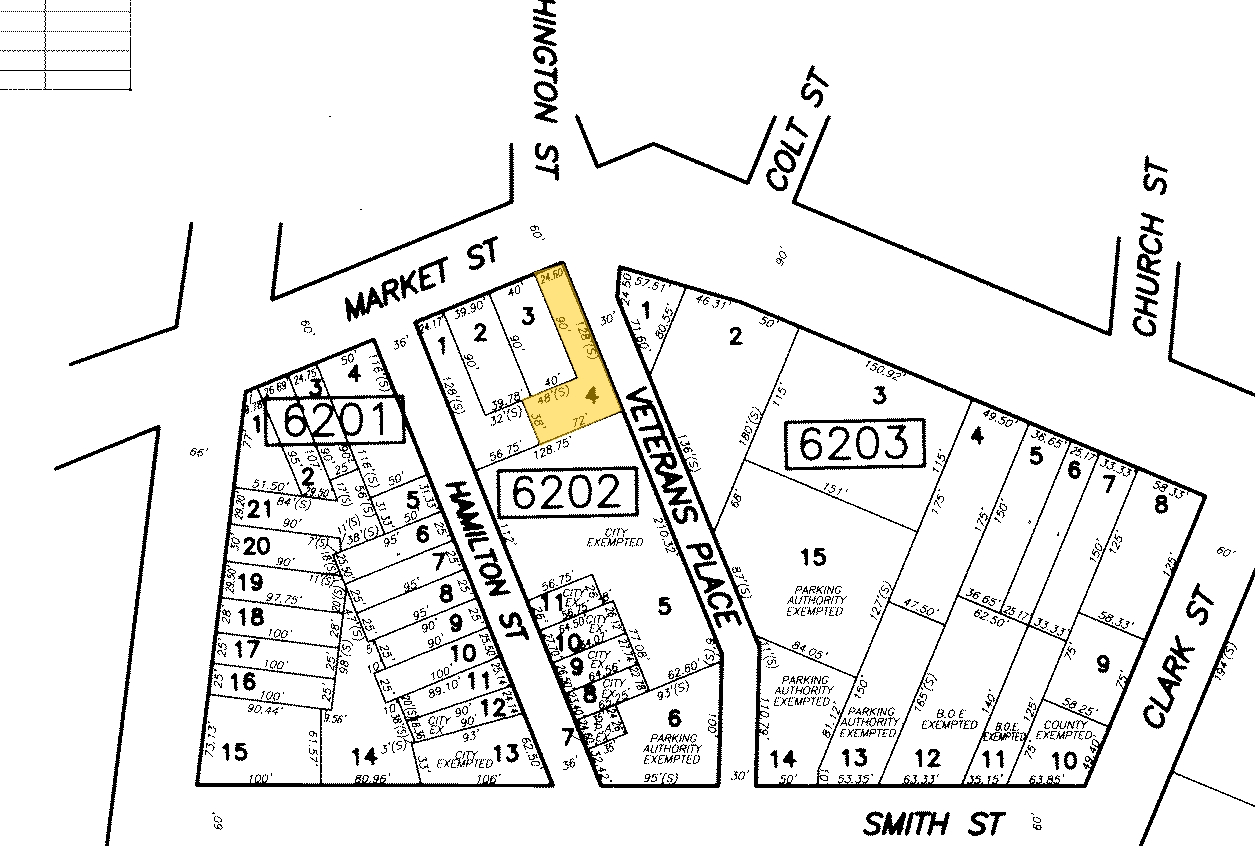 140 Market St, Paterson, NJ for sale Plat Map- Image 1 of 1