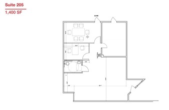 2211 Corinth Ave, Los Angeles, CA for lease Floor Plan- Image 2 of 2