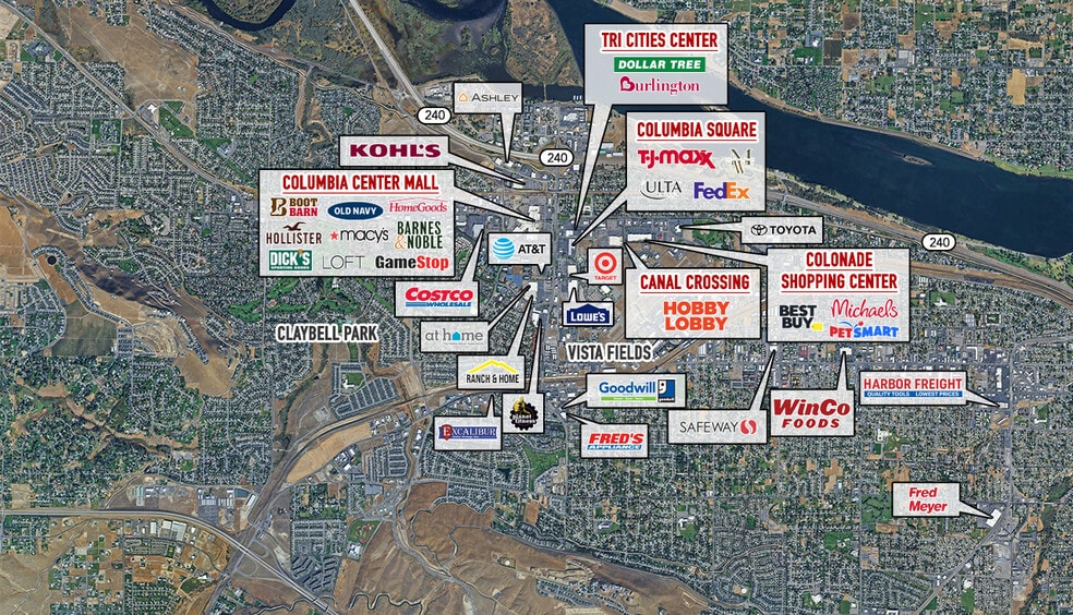 845 N Columbia Center Blvd, Kennewick, WA for lease - Building Photo - Image 3 of 4