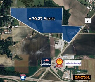 More details for Route 71 And I-80, Ottawa, IL - Land for Sale