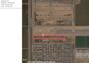 600-620 Sky Ranch Runway, Imperial, CA - AERIAL map view