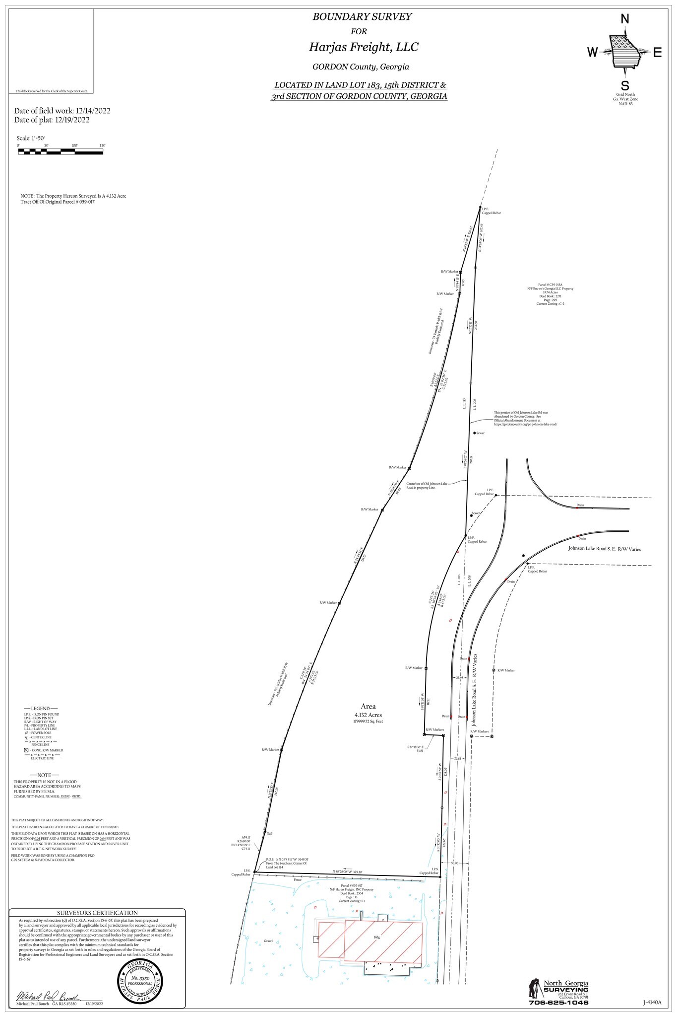 273 Johnson Lake Rd, Adairsville, GA 30103 Land for Sale
