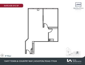 10497 Town & Country Way, Houston, TX for lease Floor Plan- Image 1 of 1