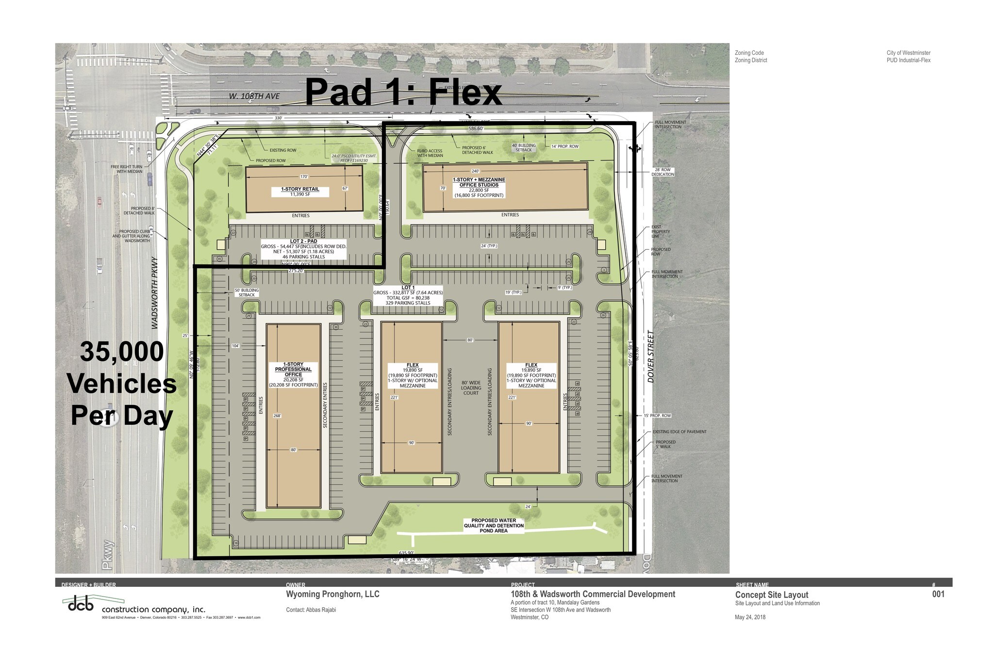 108th And Wadsworth, Westminster, CO for sale Site Plan- Image 1 of 1