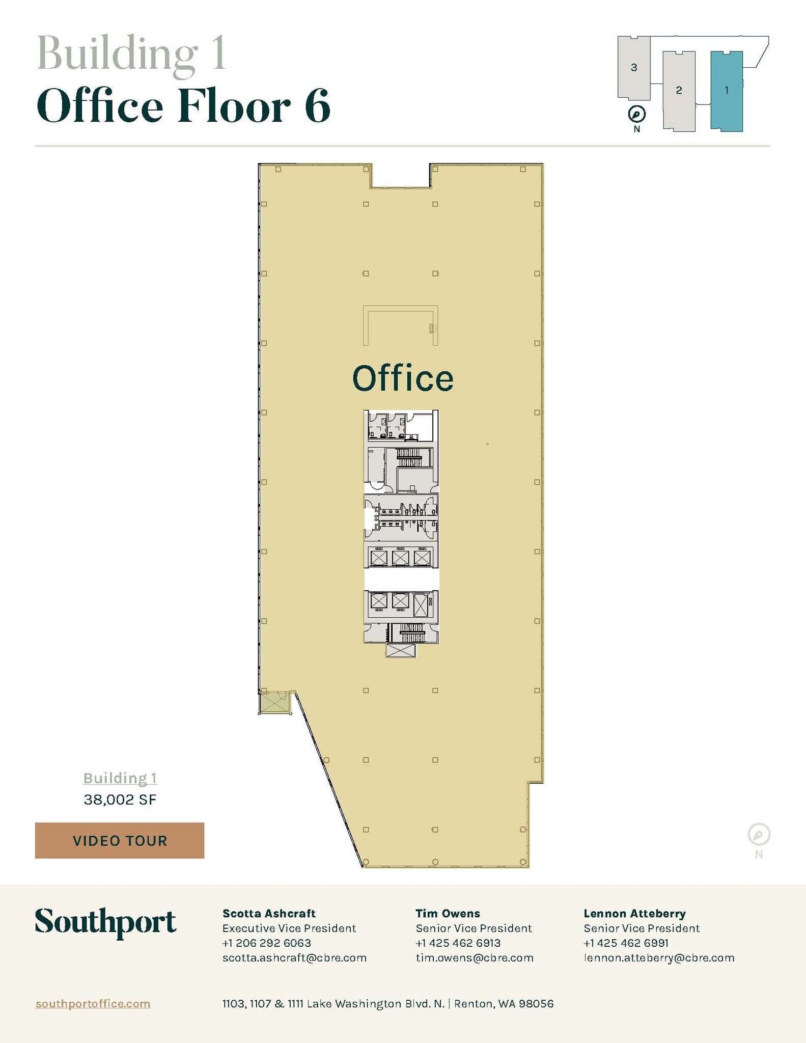 1103 Lake Washington Blvd N, Renton, WA for sale Floor Plan- Image 1 of 1