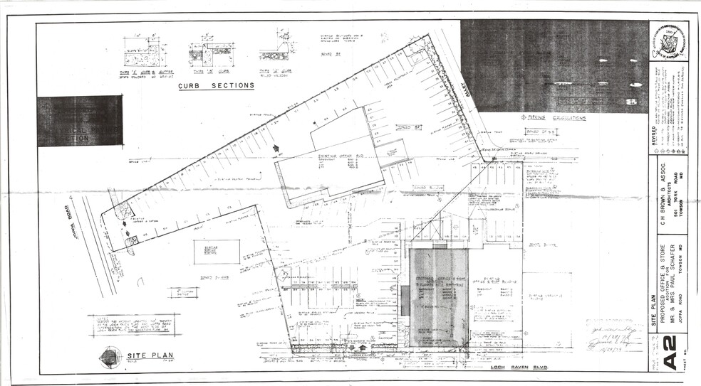 8635 Loch Raven Blvd, Towson, MD for lease - Site Plan - Image 2 of 2