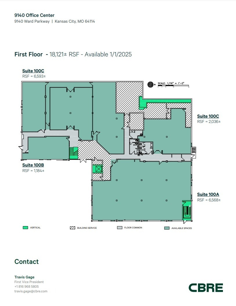 9140 Ward Pky, Kansas City, MO for lease Floor Plan- Image 1 of 1