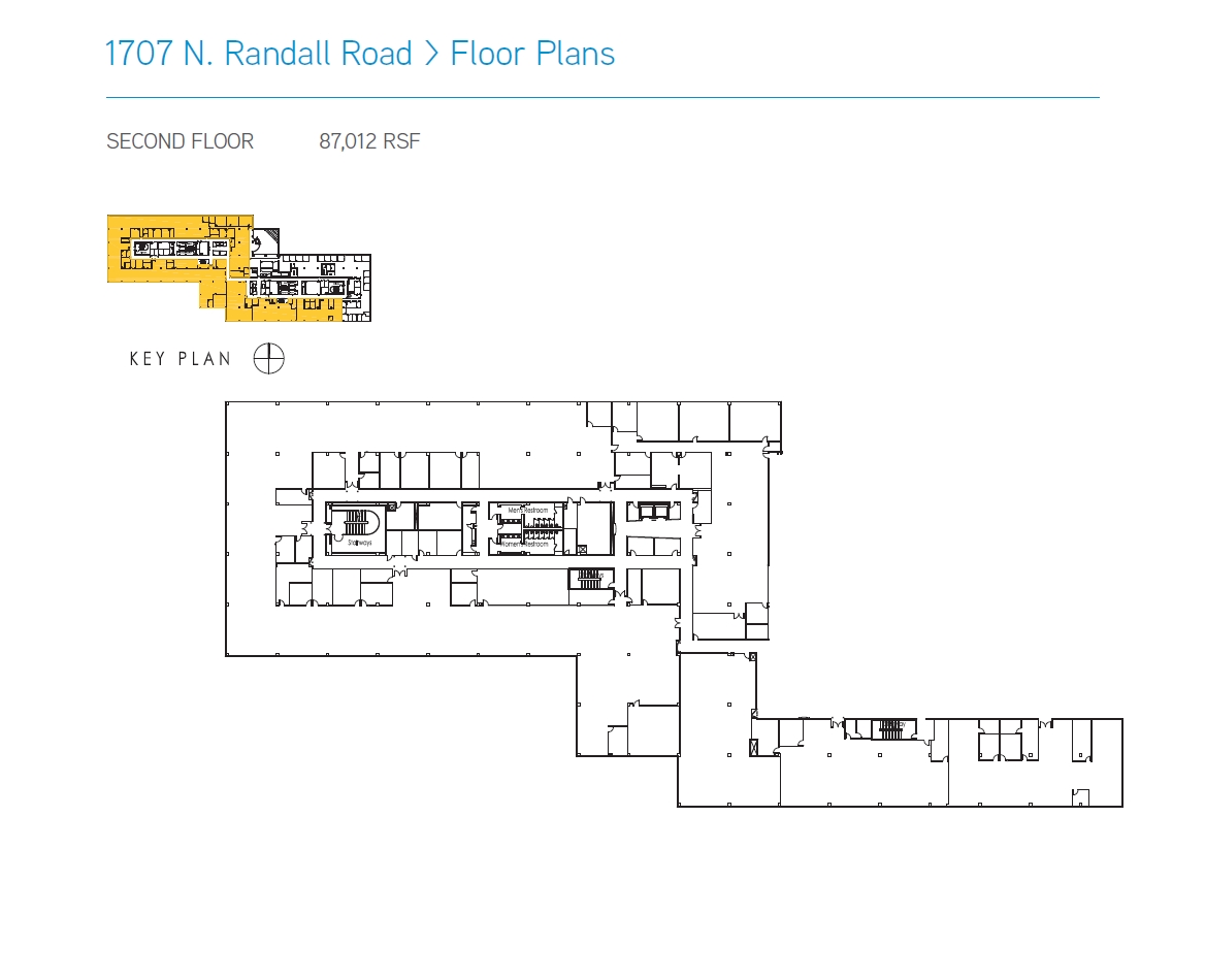 1707 N Randall Rd, Elgin, IL for lease Floor Plan- Image 1 of 1