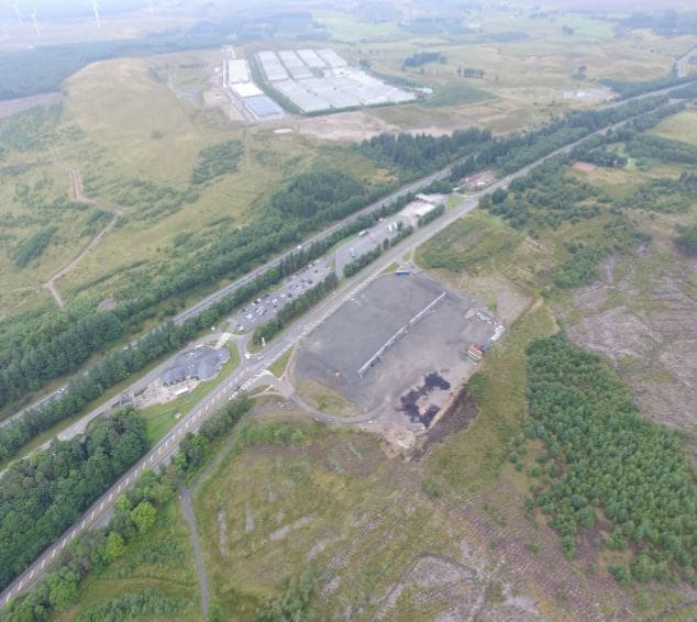 Happendon Wood, Douglas for sale Aerial- Image 1 of 1