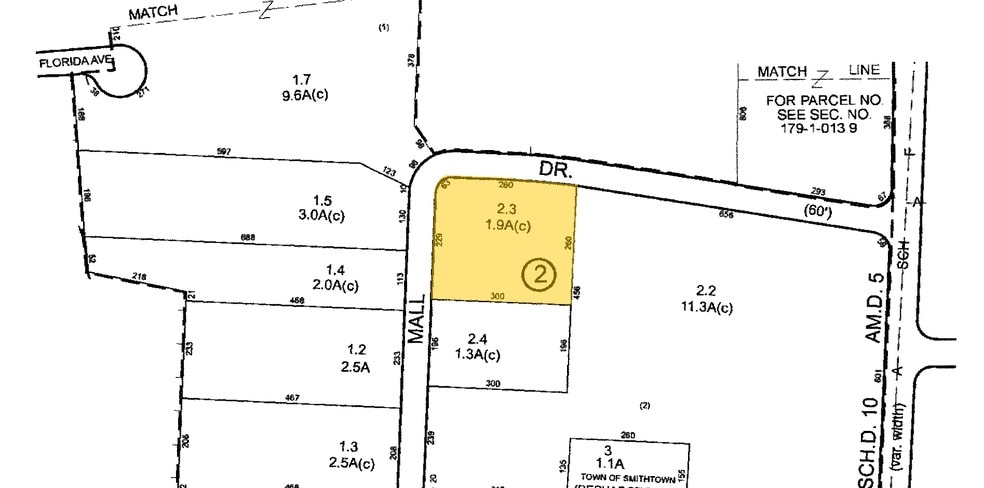 48 Mall Dr, Hauppauge, NY for lease - Plat Map - Image 2 of 19