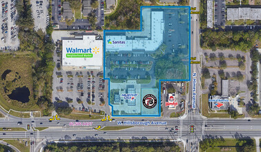 3611-3662 W Hillsborough Ave, Tampa, FL for lease Aerial- Image 2 of 2