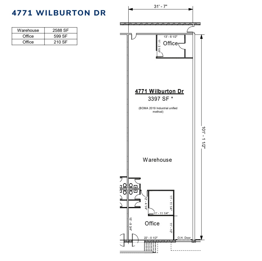 8242-8296 Moberly Ln, Dallas, TX for lease Floor Plan- Image 1 of 1