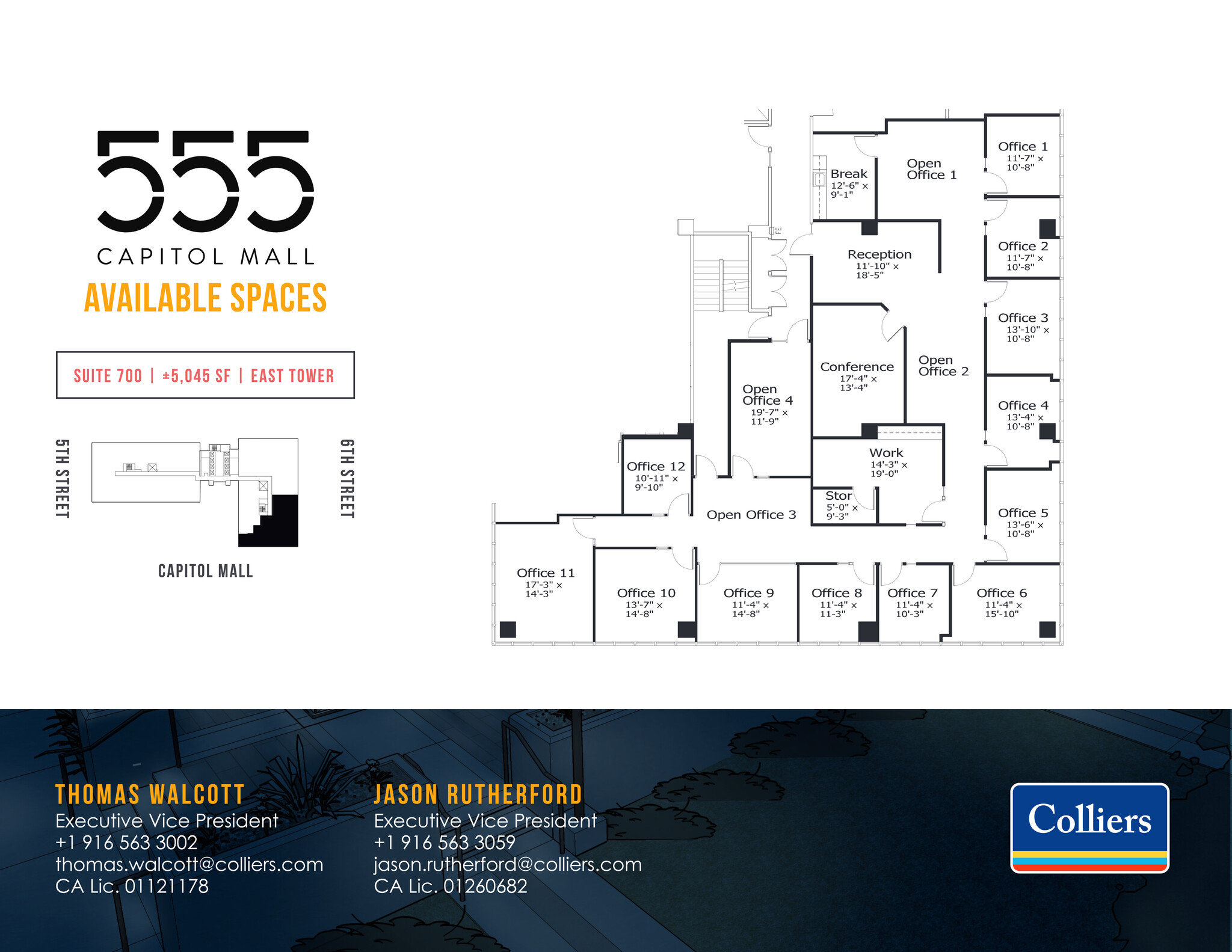 555 Capitol Mall, Sacramento, CA for lease Site Plan- Image 1 of 1
