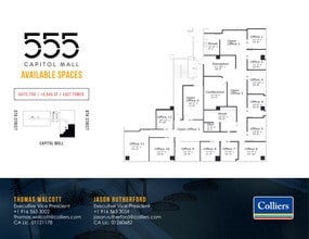555 Capitol Mall, Sacramento, CA for lease Site Plan- Image 1 of 1