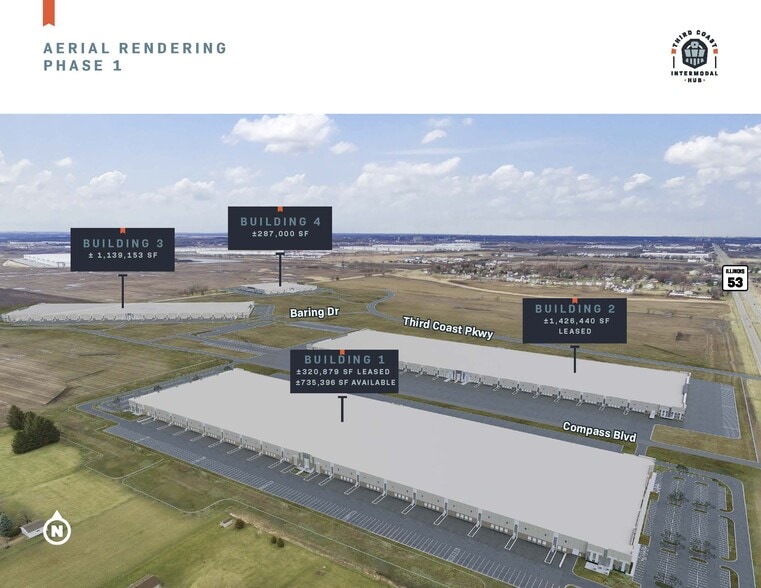 SWC Millsdale Rd & Route 53, Joliet, IL for lease - Building Photo - Image 2 of 3