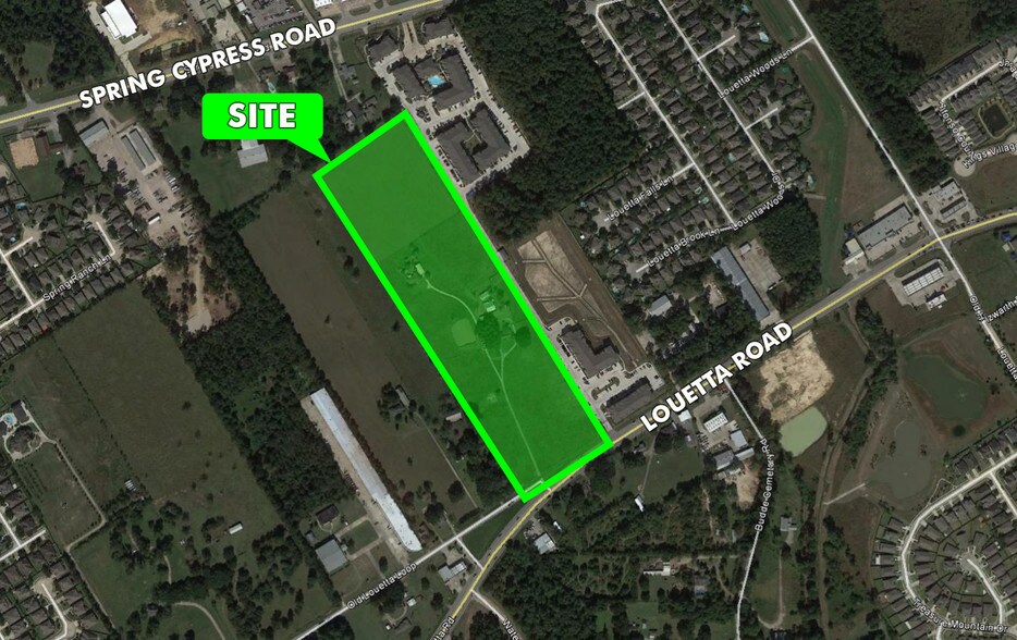 2324 Louetta Rd, Spring, TX for sale - Site Plan - Image 1 of 1