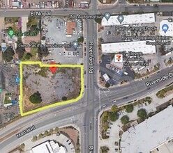 10180-10190 Riverford Rd, Lakeside, CA - AERIAL map view