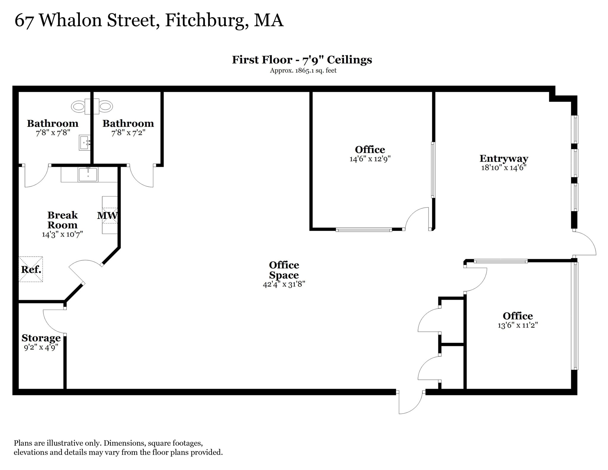 67 Whalon St, Fitchburg, MA for lease Floor Plan- Image 1 of 40