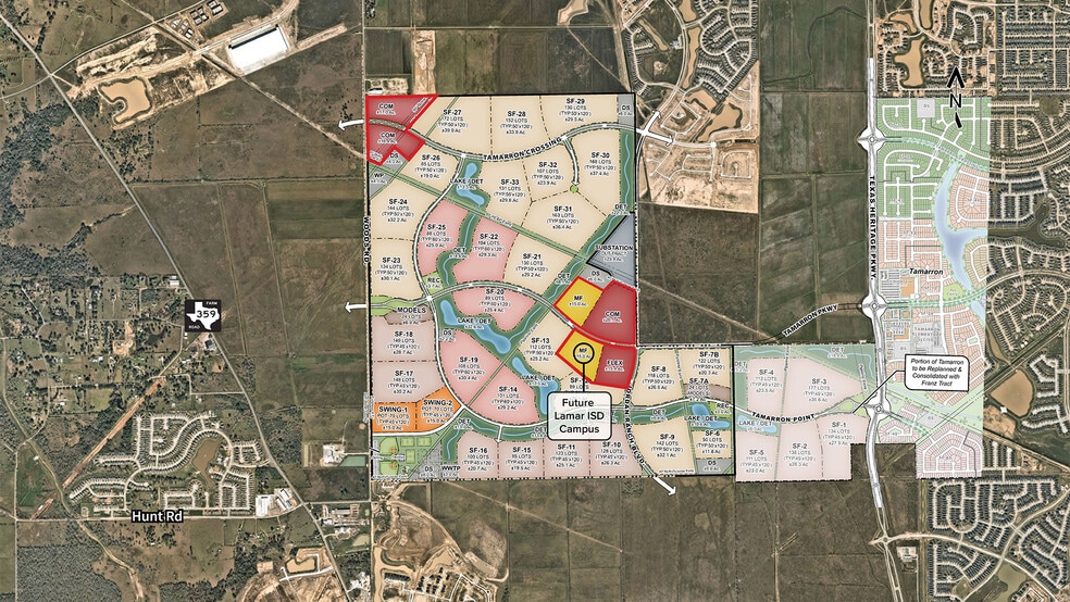 Tamarron West Commercial Reserves, Fulshear, TX 77423 Land for Sale