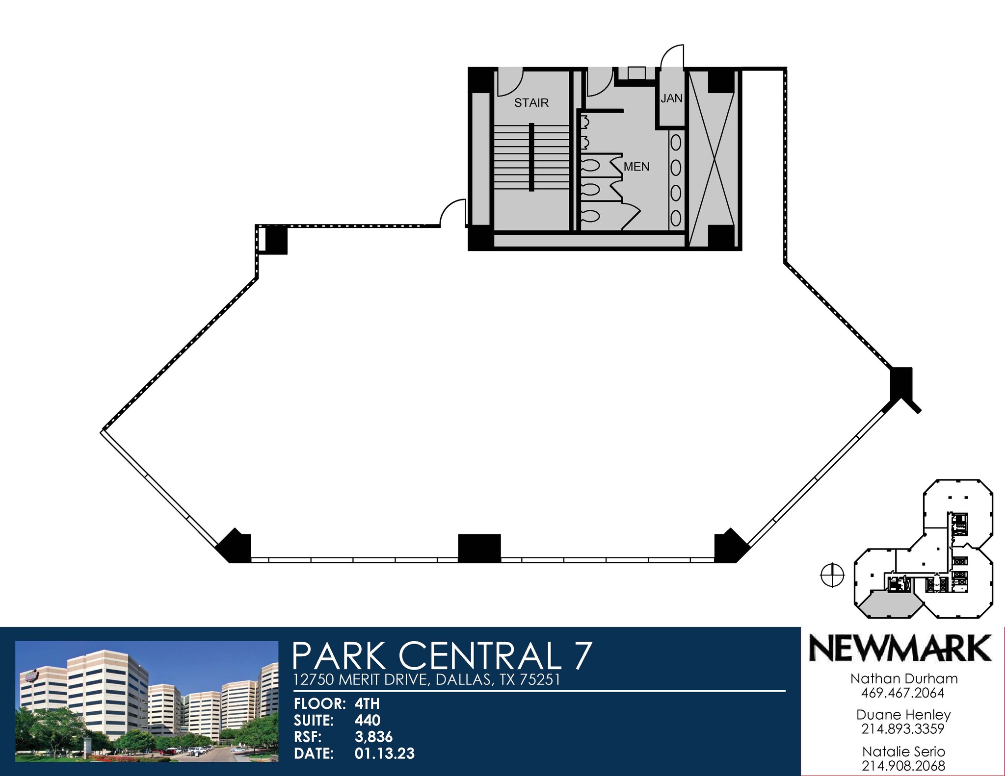 12750 Merit Dr, Dallas, TX for lease Floor Plan- Image 1 of 1