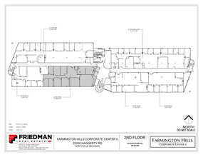 22260 Haggerty Rd, Northville, MI for lease Floor Plan- Image 2 of 2