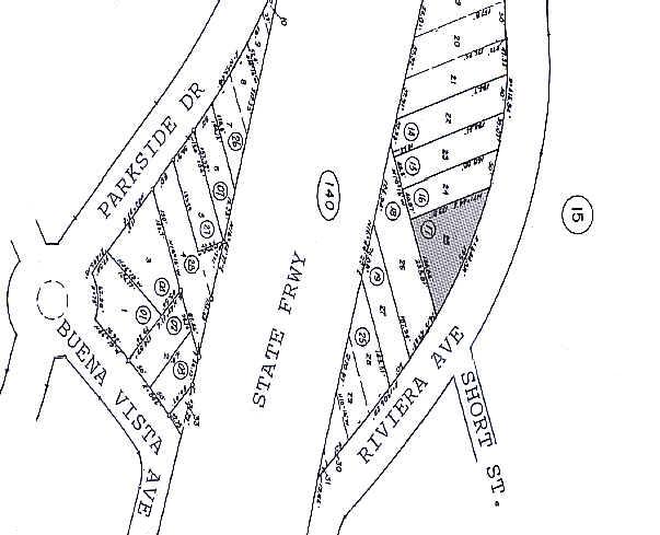 1670 Riviera Ave, Walnut Creek, CA for lease - Plat Map - Image 2 of 5