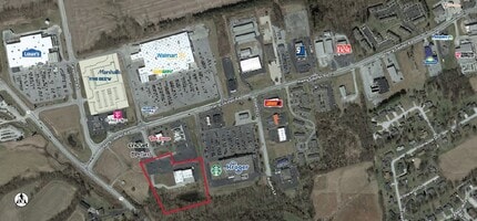 575 Harry Sauner Rd, Hillsboro, OH - AERIAL  map view