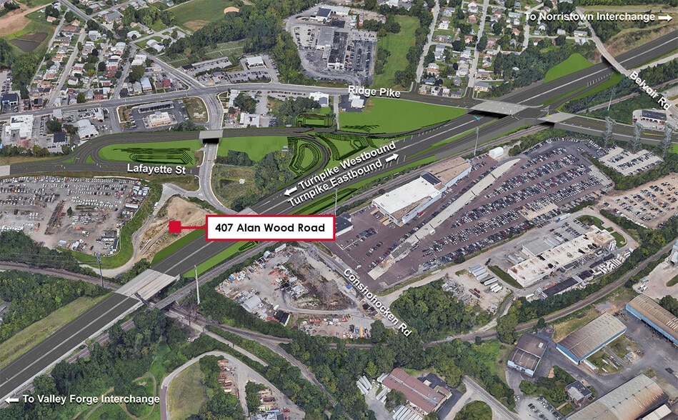 407 Alan Wood Rd, Conshohocken, PA for sale - Building Photo - Image 3 of 10