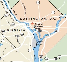 Dc Central Business District Map 1501 K St Nw, Washington, Dc 20005 - The Investment Building | Loopnet