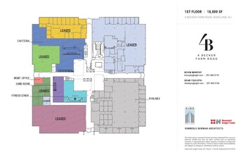 4 Becker Farm Rd, Roseland, NJ for lease Floor Plan- Image 1 of 1