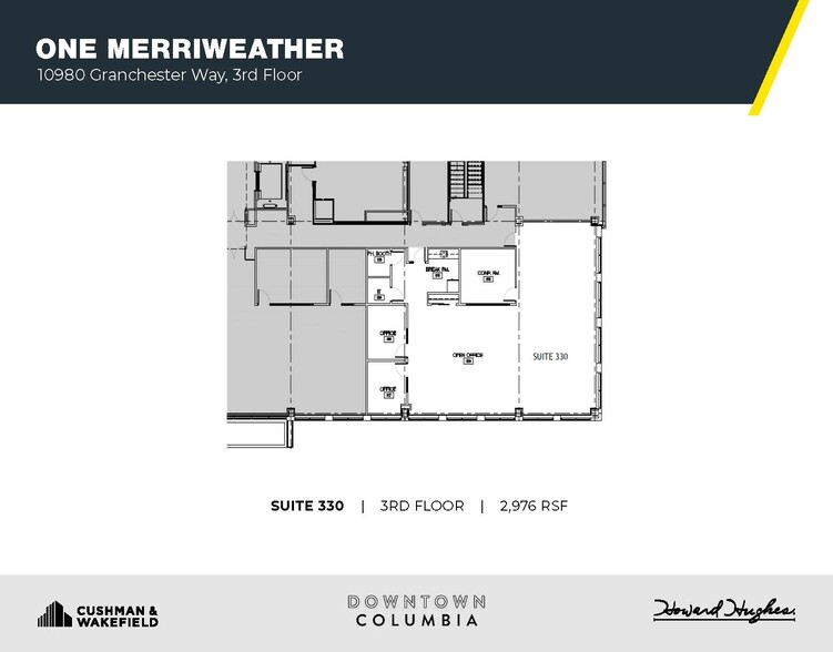 10980 Grantchester Way, Columbia, MD for lease - Floor Plan - Image 2 of 7