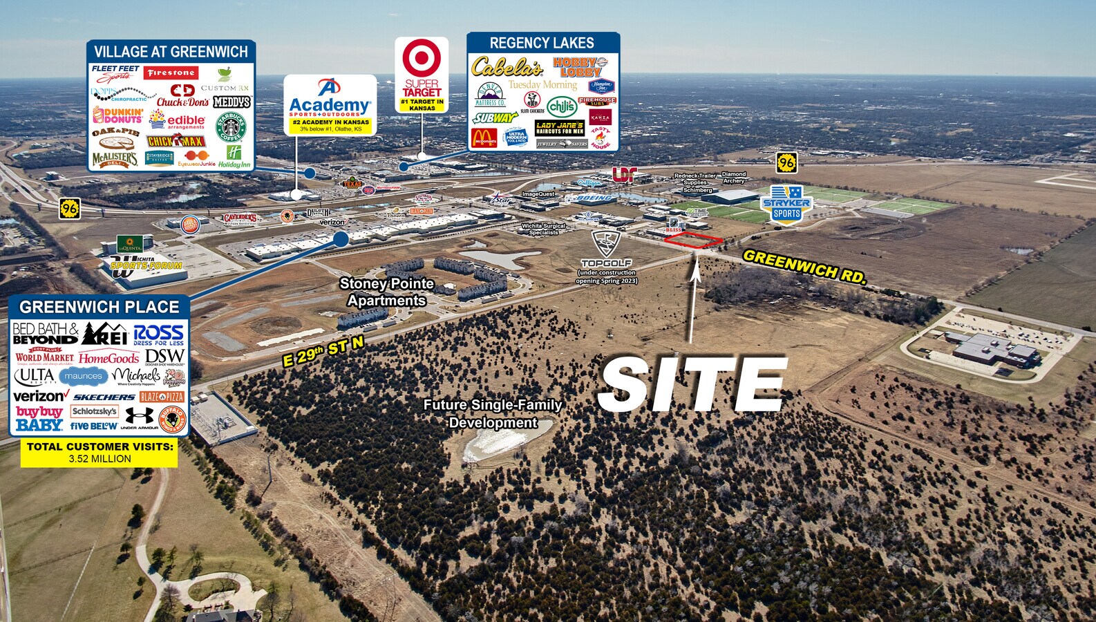 Greenwich & 29th St, Wichita 67226 - 29th & Greenwich Rd Development Land |  LoopNet.co.uk
