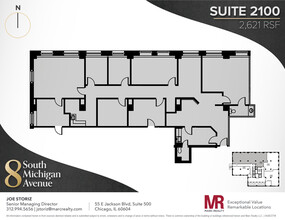 8 S Michigan Ave, Chicago, IL for lease Floor Plan- Image 1 of 14