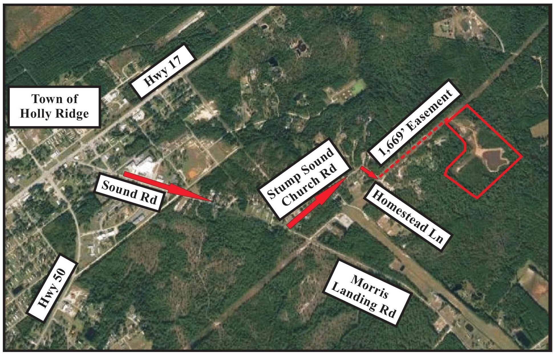 Homestead Ln, Holly Ridge, NC for sale Primary Photo- Image 1 of 1