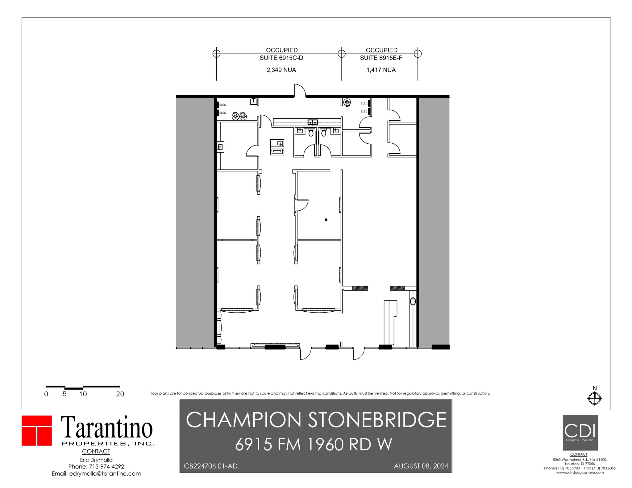 6801 FM 1960 W, Houston, TX for lease Site Plan- Image 1 of 1