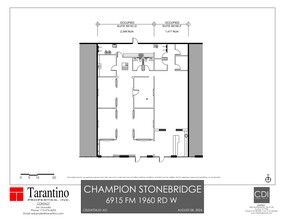 6801 FM 1960 W, Houston, TX for lease Site Plan- Image 1 of 1