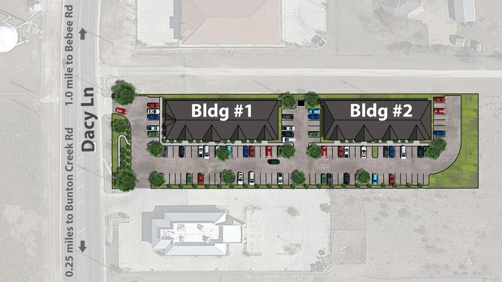 1300 Dacy Ln, Kyle, TX for lease - Site Plan - Image 1 of 7