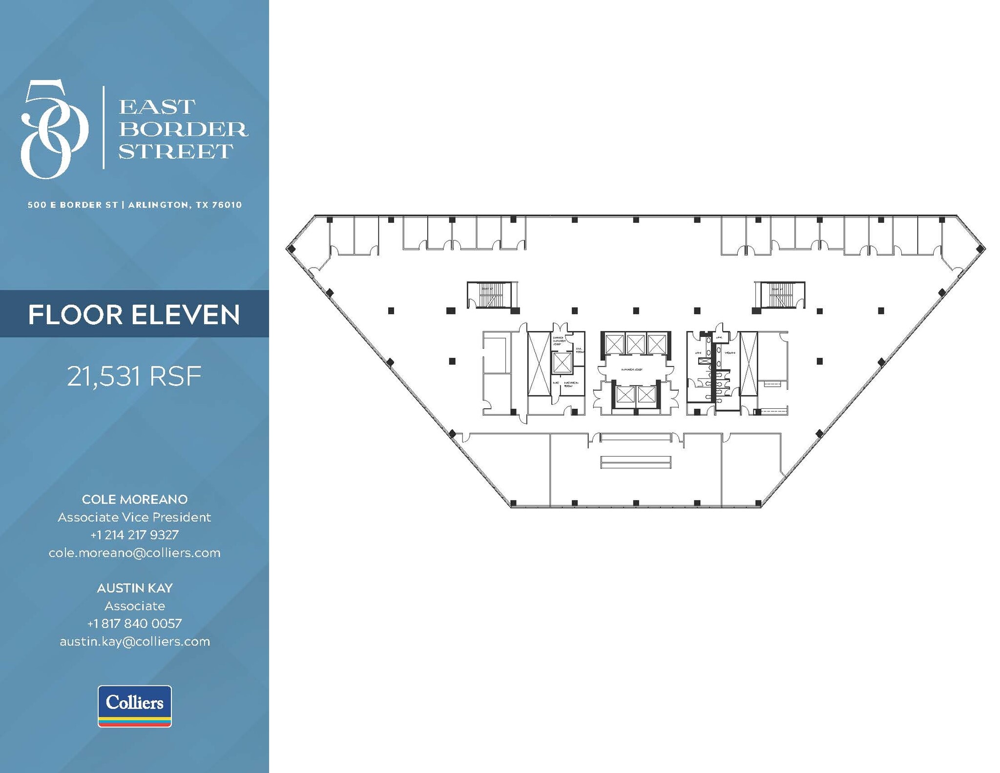 500 E Border St, Arlington, TX for lease Floor Plan- Image 1 of 1