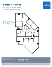 6624 Fannin St, Houston, TX for lease Floor Plan- Image 1 of 1