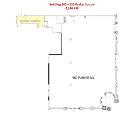 300-900 Parker Sq, Flower Mound, TX for lease Floor Plan- Image 2 of 5