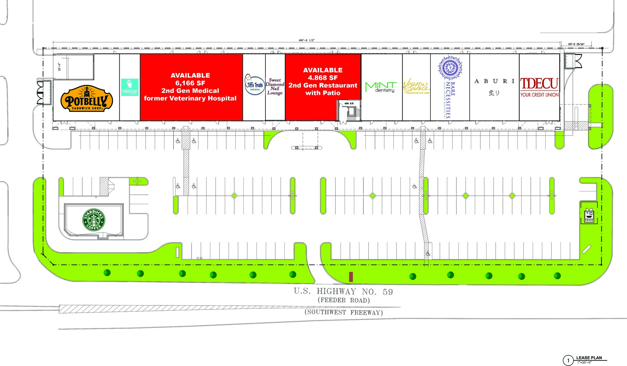 11411 N Sam Houston Pky E, Humble, TX for lease Site Plan- Image 1 of 1