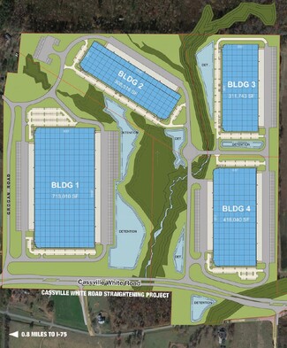 More details for 0 Cassville White Rd, White, GA - Industrial for Lease