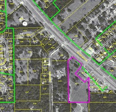 N Woodland Blvd, Deland, FL - aerial  map view