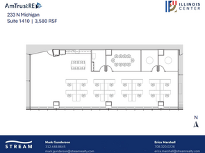 233 N Michigan Ave, Chicago, IL for lease Floor Plan- Image 1 of 1